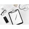 Better Office Products Plastic Clipboards, 12 Pack, Durable, 12.5 x 9 Inch, Standard Metal Clip, Black, 12PK 45111 - alternate 4